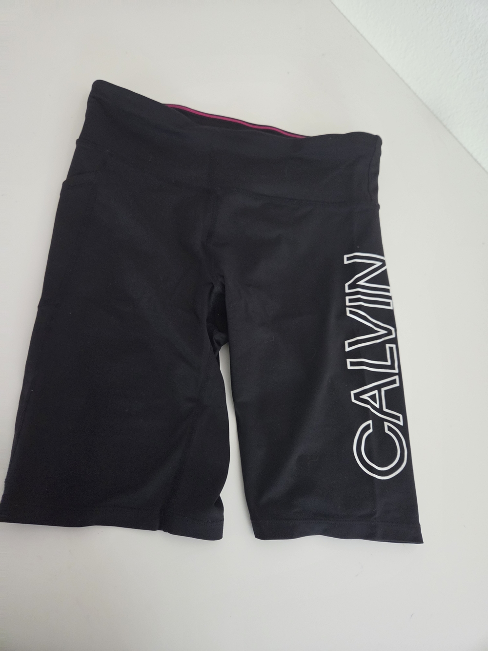 Calvin Klein Black Logo Bike Shorts